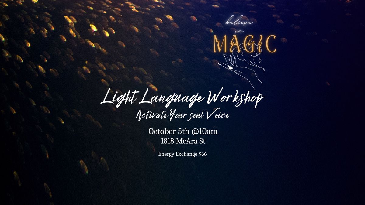 Light Language Workshop