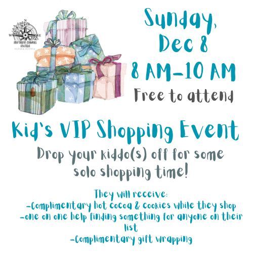 FREE-Kid's VIP Shopping Event