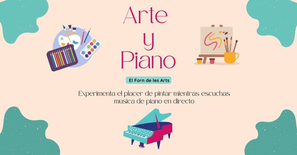 Arte y Piano: Dibuja y Pinta en Concierto