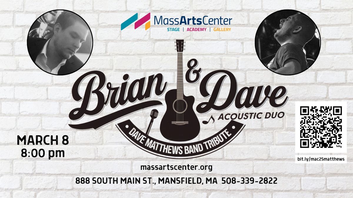 Brian & Dave Acoustic Duo: Dave Matthews Tribute Show