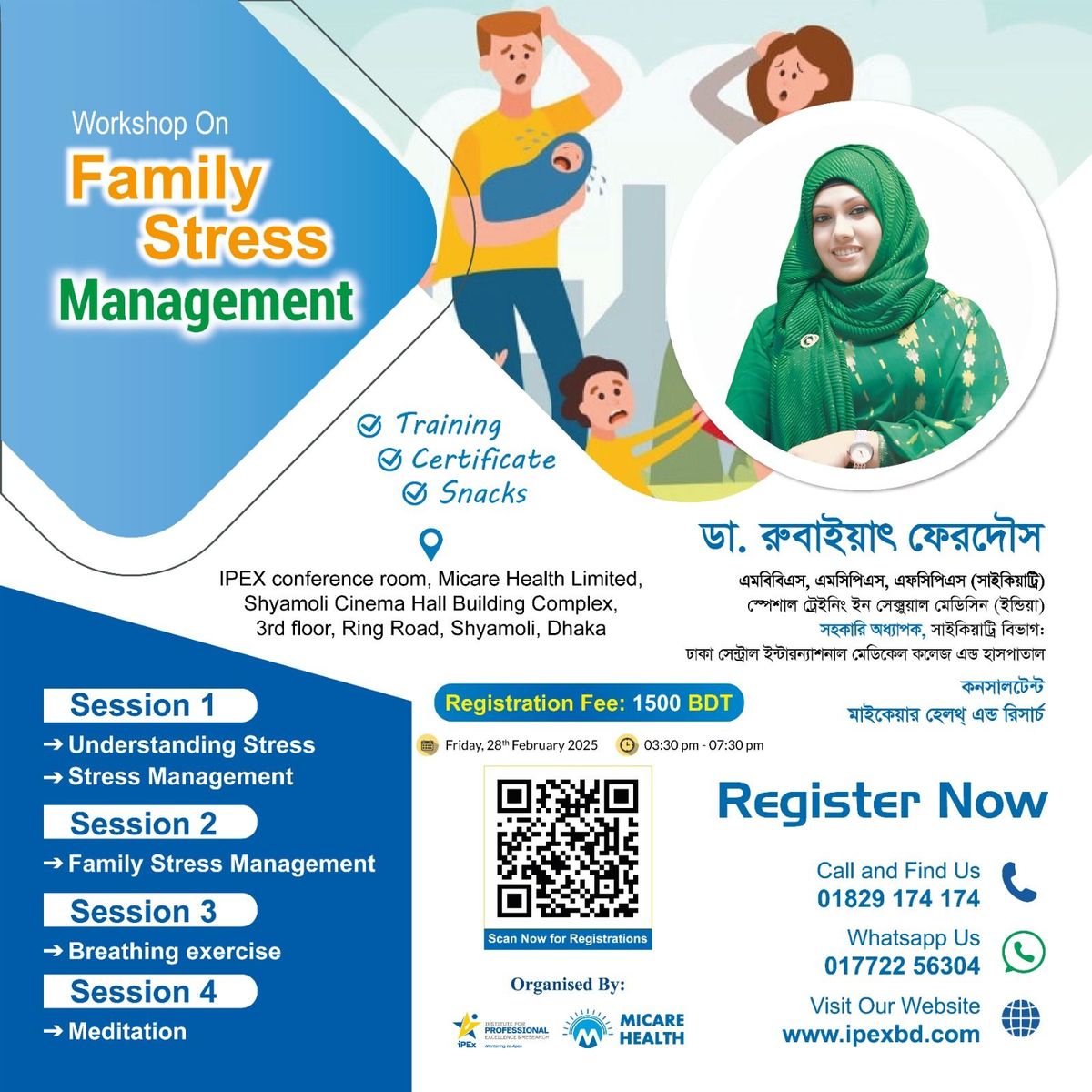 Family Stress Management Workshop