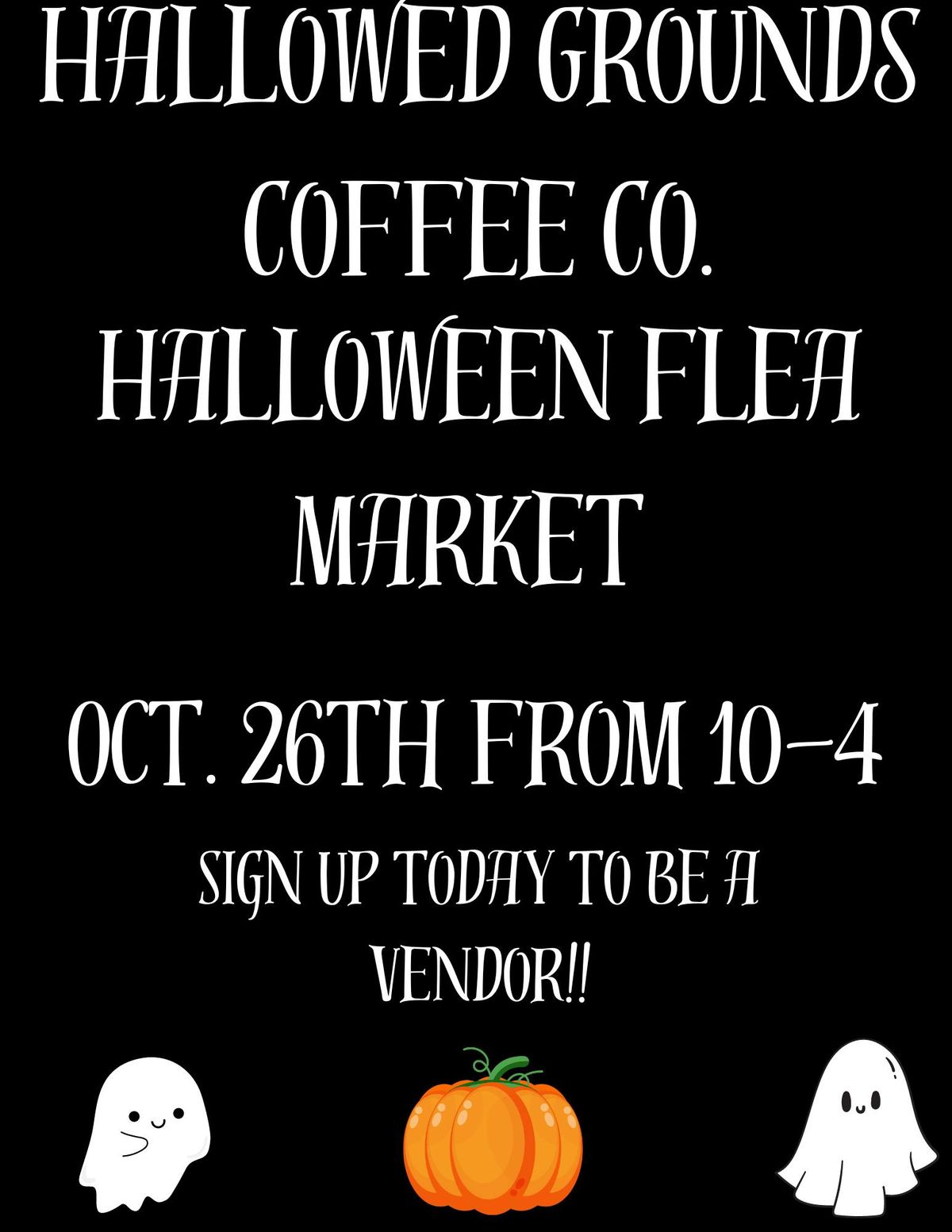 Halloween Flea Market