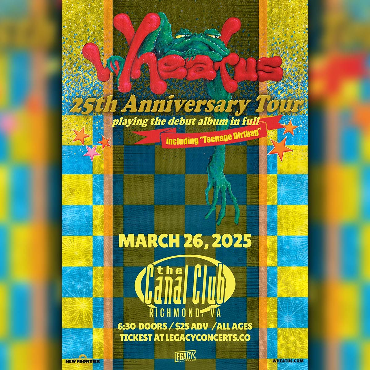 Wheatus: 25th Anniversary Tour at Canal Club