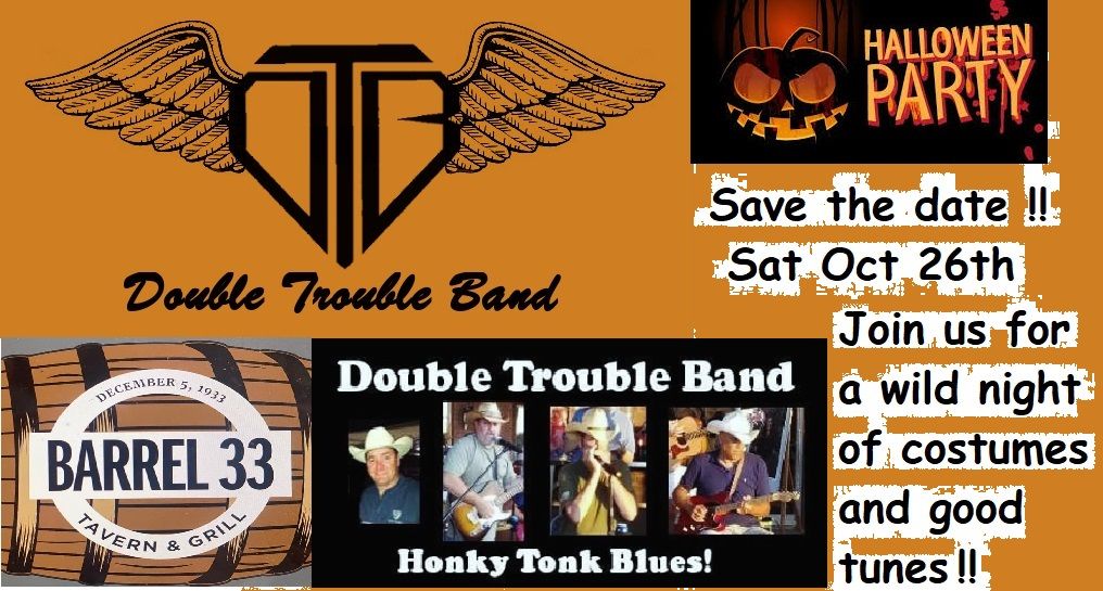 Halloween Party with the Double Trouble Band