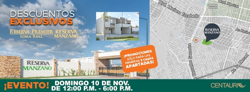 Descuentos exclusivos - Para las primeras 5 casas apartadas