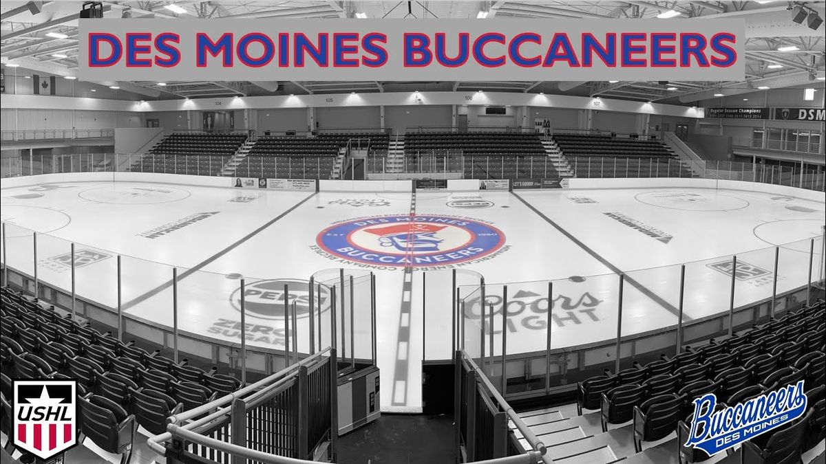 Des Moines Buccaneers at Dubuque Fighting Saints at ImOn Arena