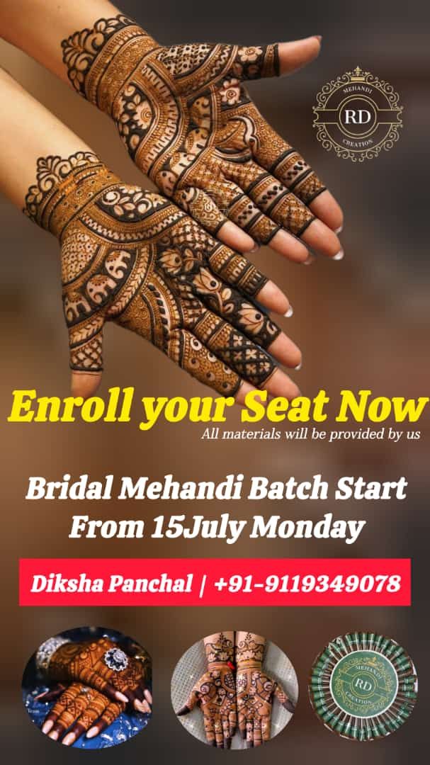 Join Professional Mehandi Course Now