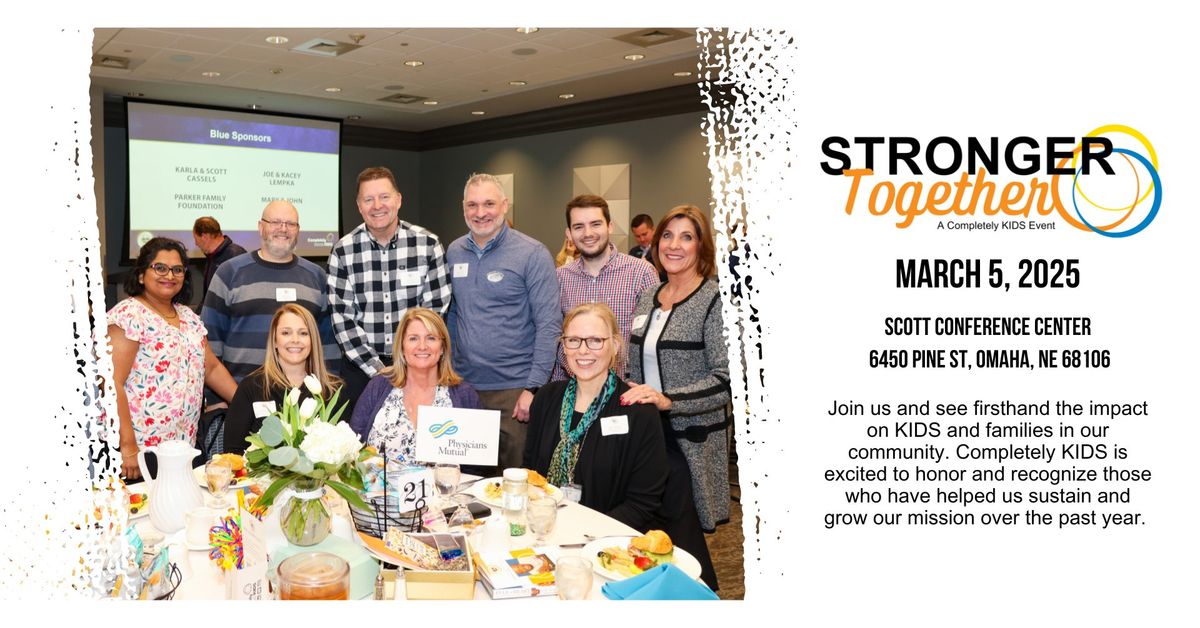 Stronger Together Luncheon | A Completely KIDS Event