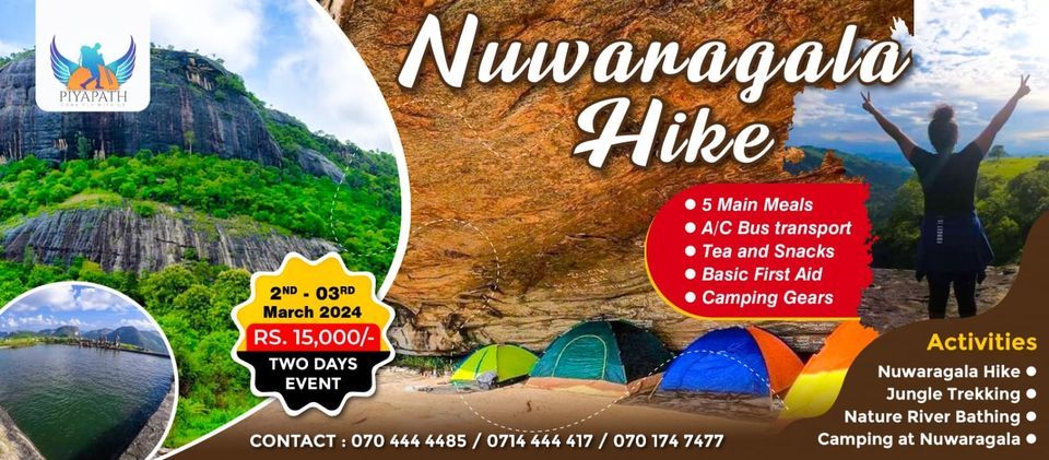 Nuwaragala Hike and Camping