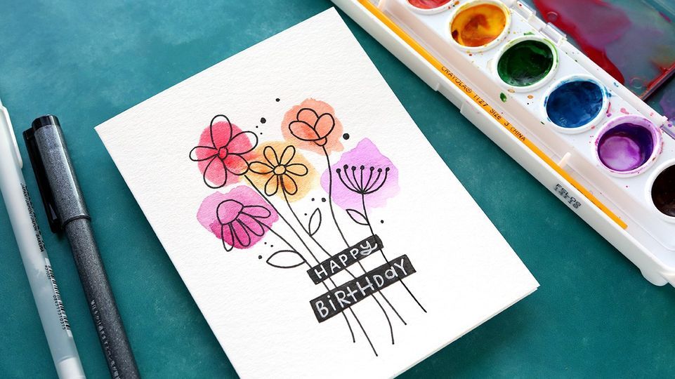 Watercolour Greeting Cards