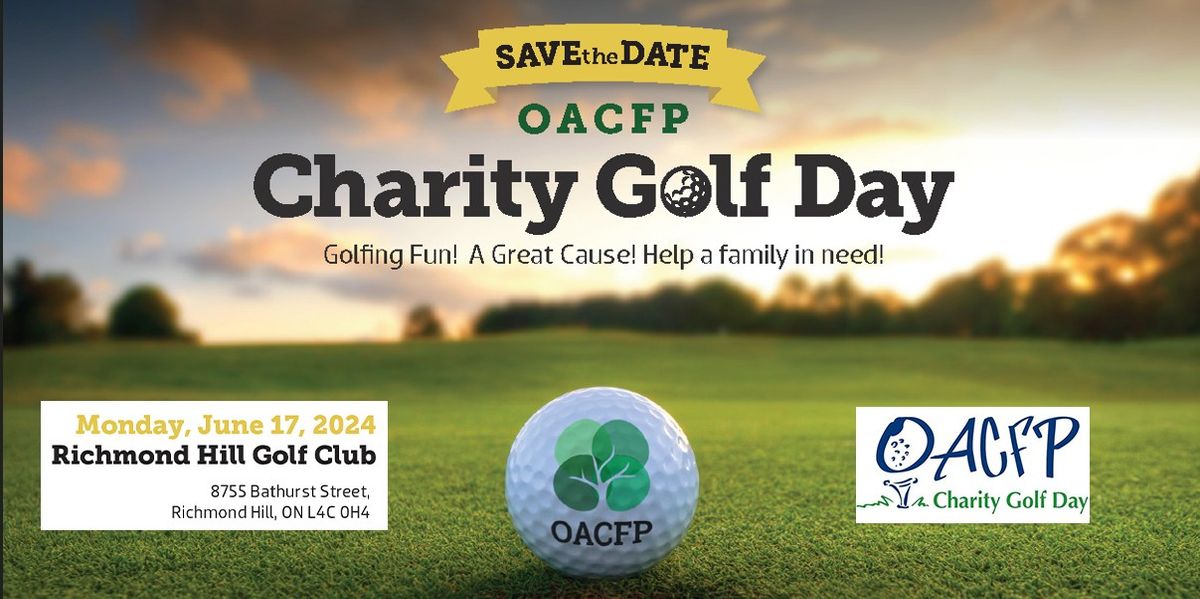 OACFP Charity Golf Day