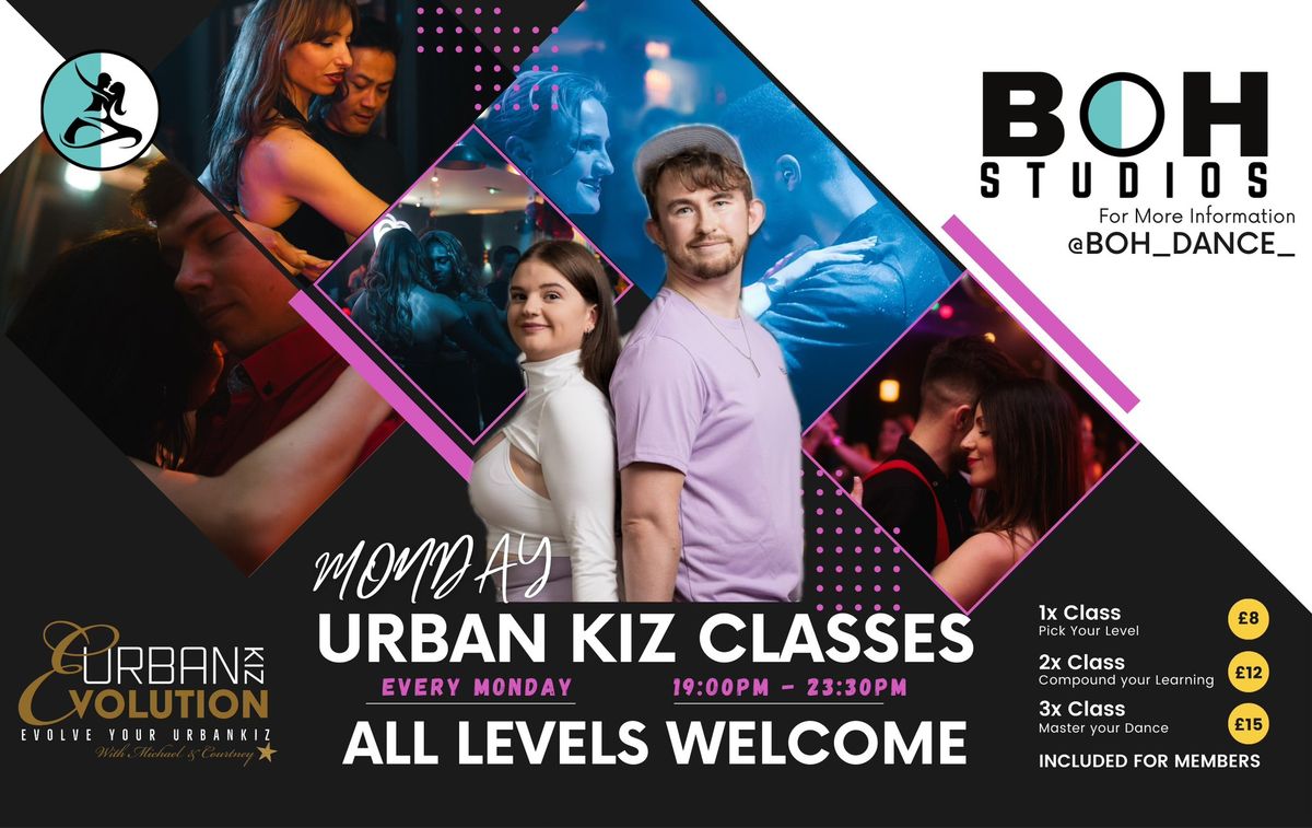 Weekly Urban Kiz Classes