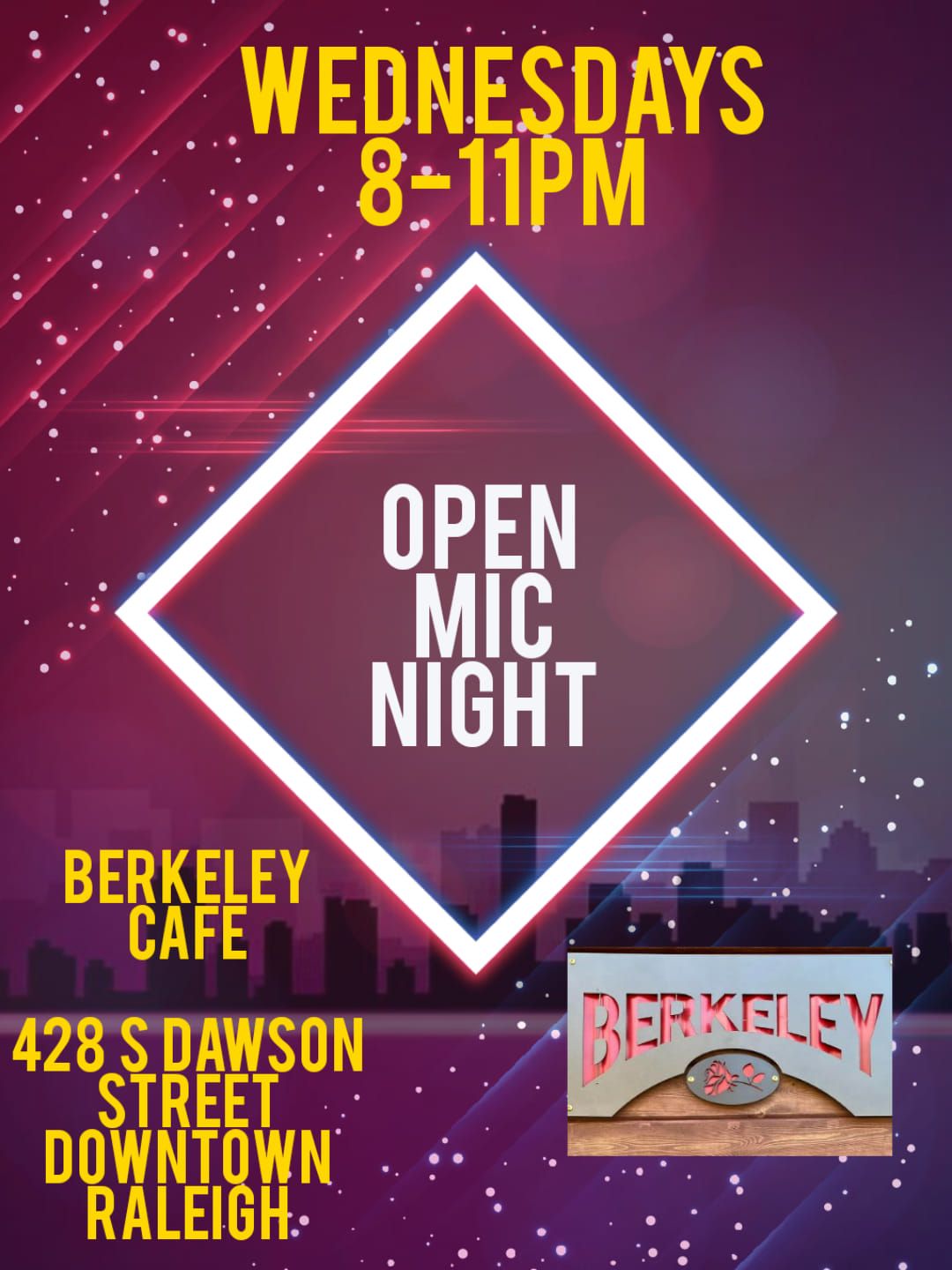 Open Mic Berkeley Cafe 