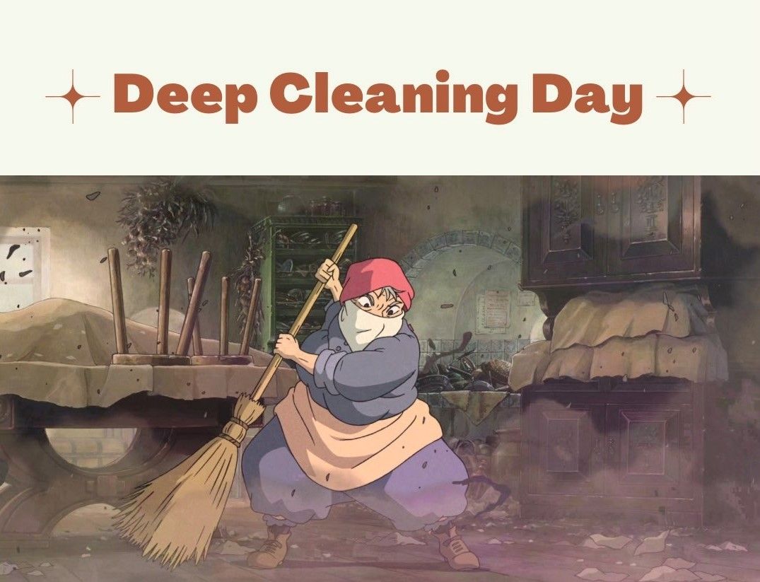 Monthly Cleaning Day