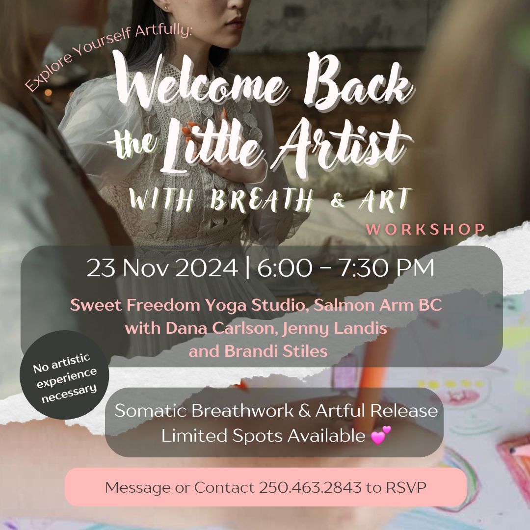 Welcome Back the Little Artist with Breath & Art