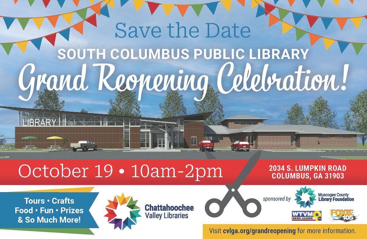 South Columbus Public Library Grand Reopening Celebration