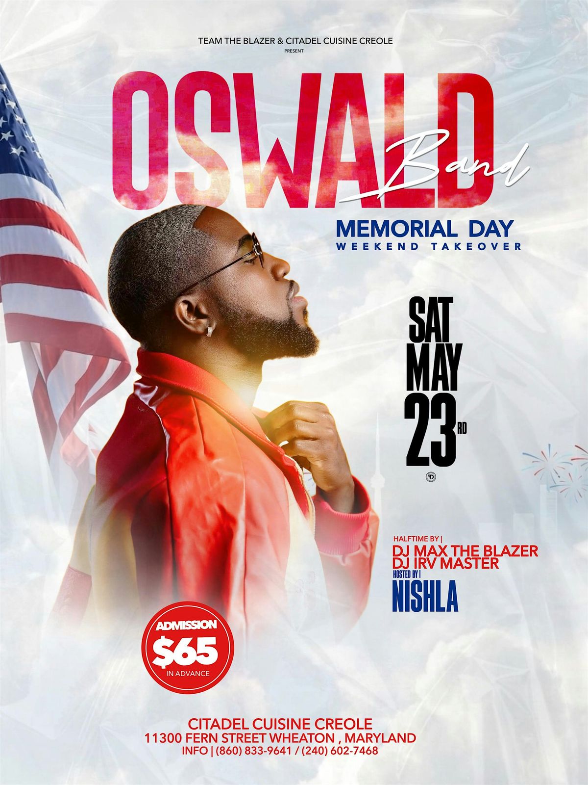 Oswald Memorial Day Weekend Takeover