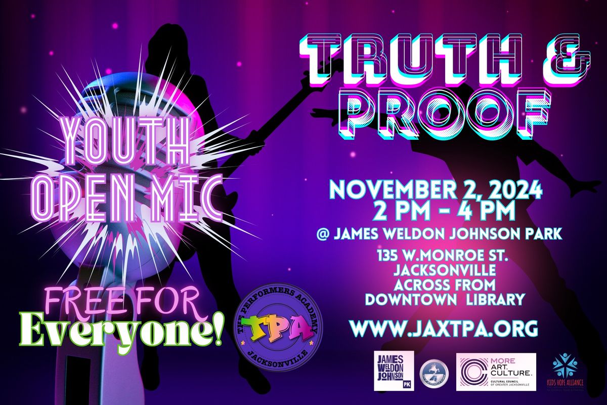 Truth & Proof Youth Open Mic featuring Fem Faithful