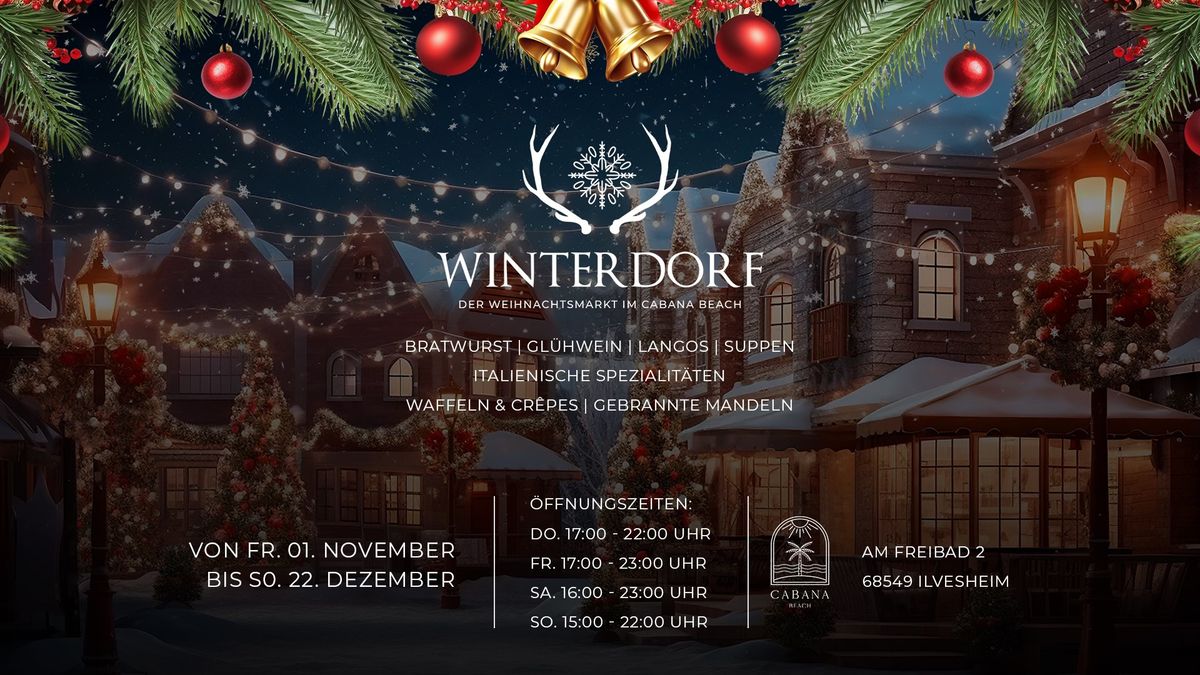 Das Winterdorf im Cabana Beach in Ilvesheim?