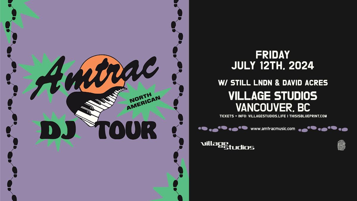 Amtrac DJ North American Tour 2024 (Vancouver)
