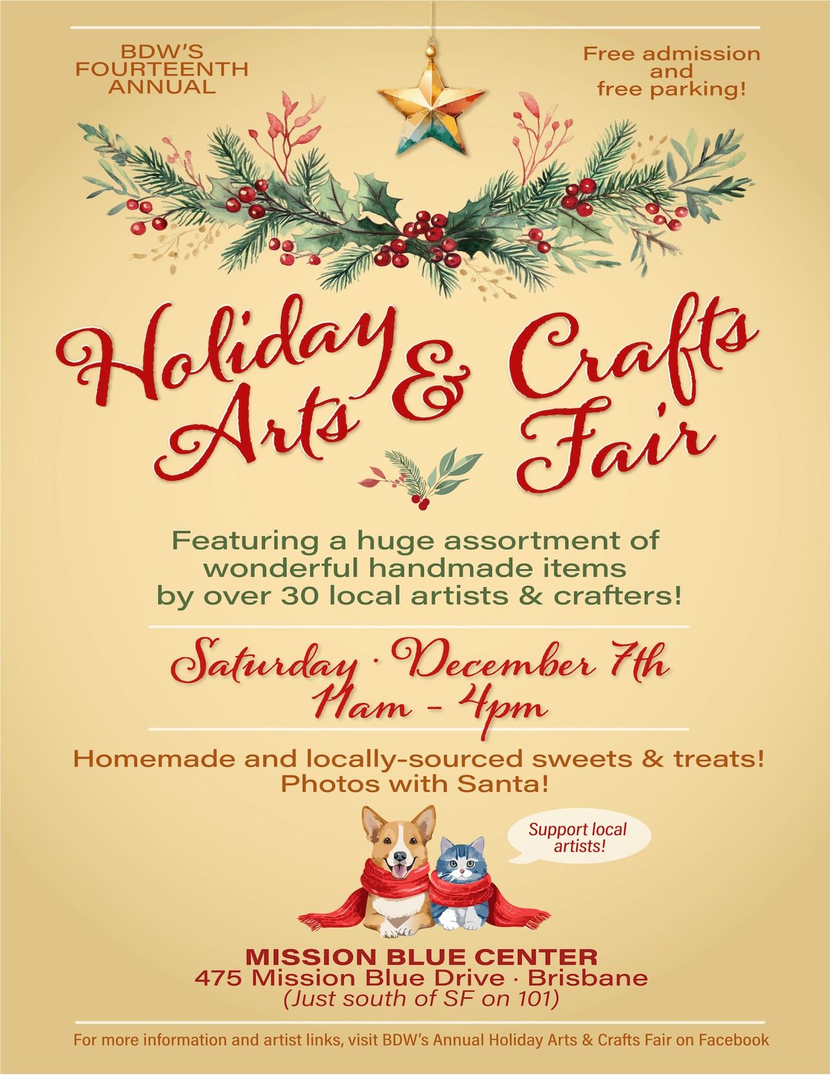 BDW's Annual Holiday Arts & Crafts Fair