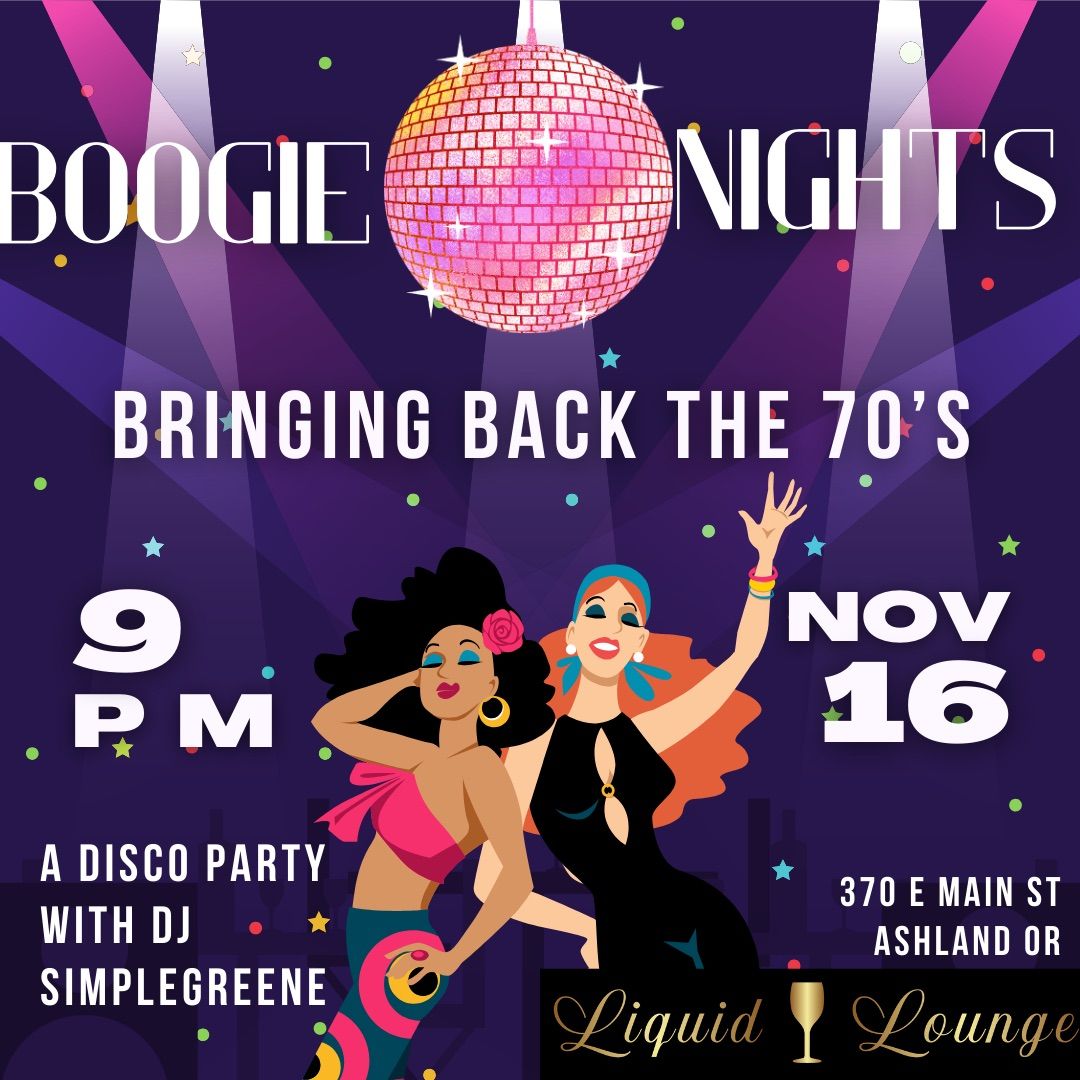 Liquid Lounge's Boogie Night