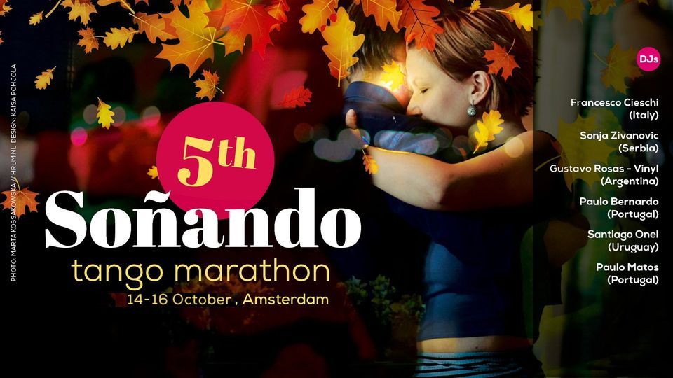 5th So\u00f1ando tango marathon Amsterdam