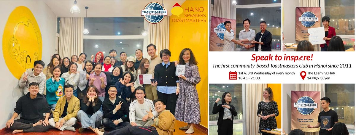 Hanoi Speakers Toastmasters Periodic Meetings Through June 2025