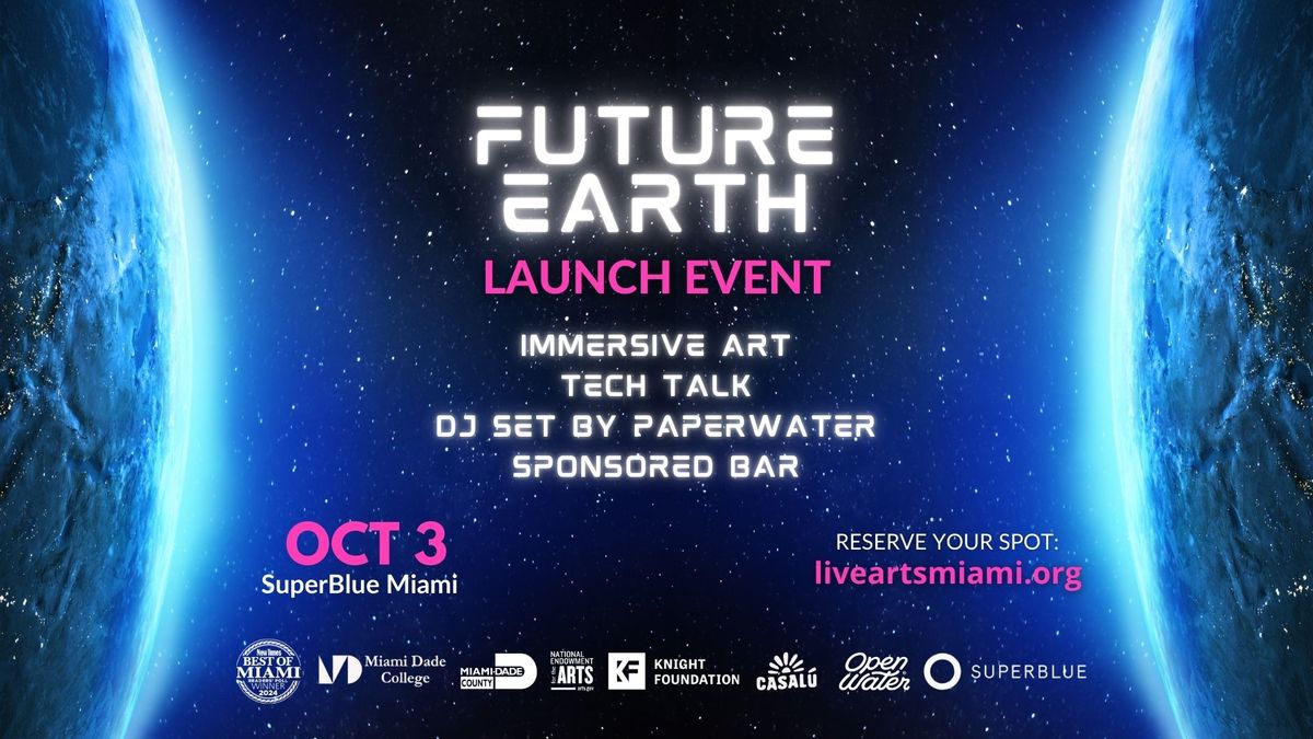 FUTURE EARTH LAUNCH EVENT