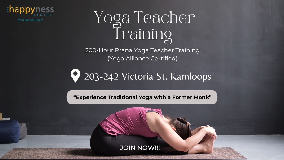  200-Hour Prana Yoga Teacher Training (Yoga Alliance Certified) 