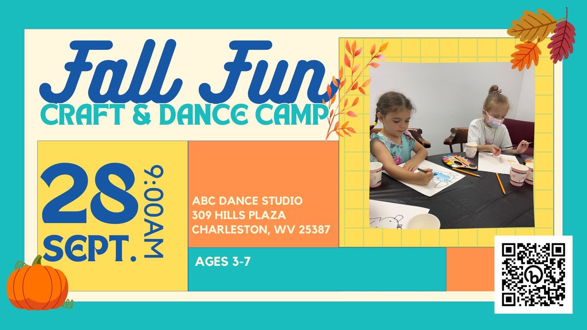 Fall Fun Craft & Dance Camp