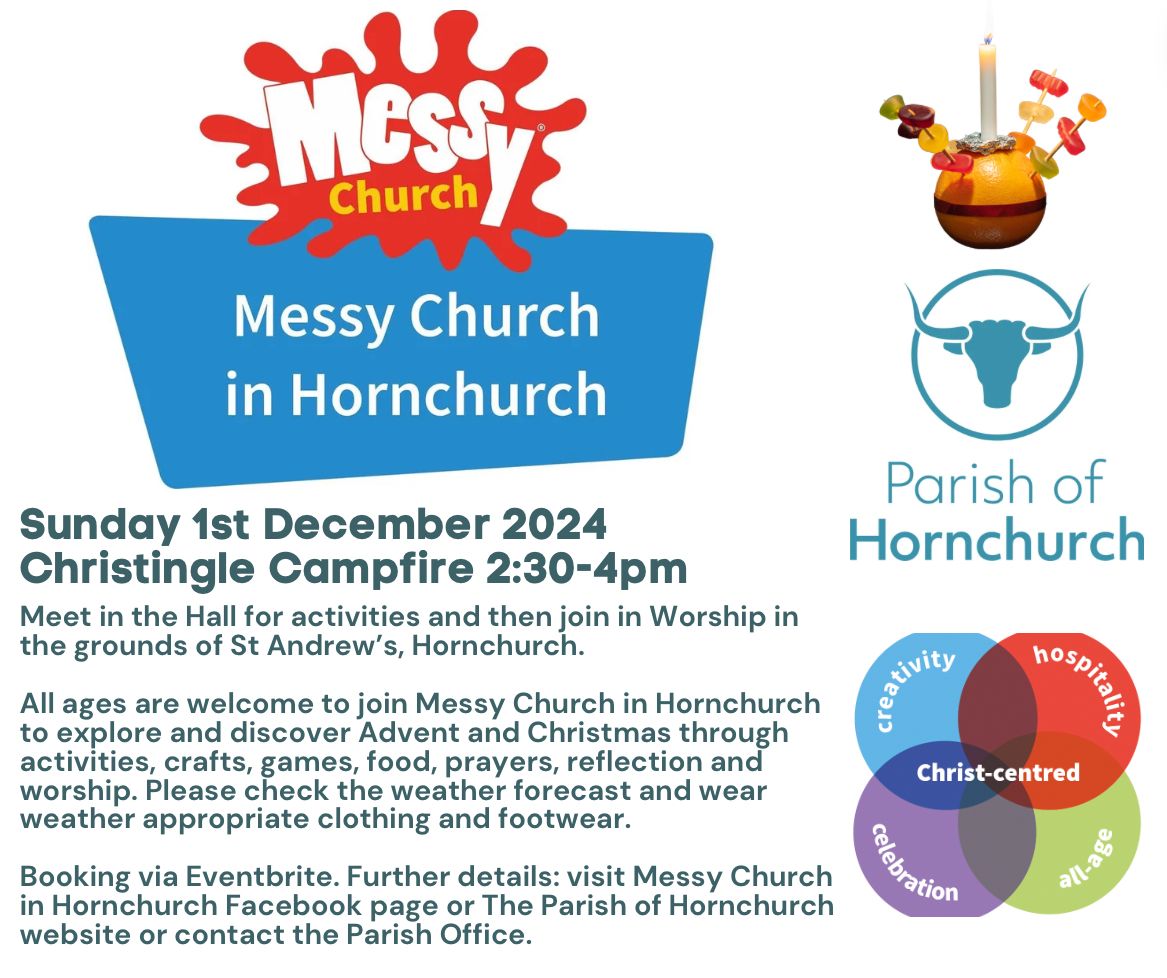 Messy Church in Hornchurch Campfire Christingle 