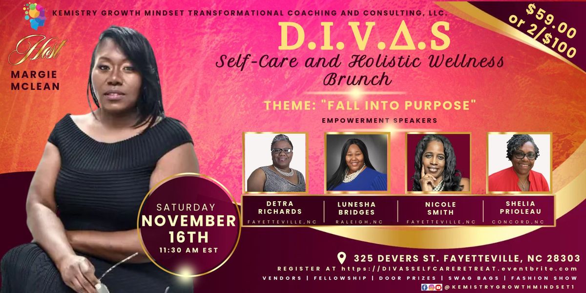 Fall Into Purpose: A DIV\u2206S Self-Care & Holistic Wellness Luncheon \ud83c\udf3f