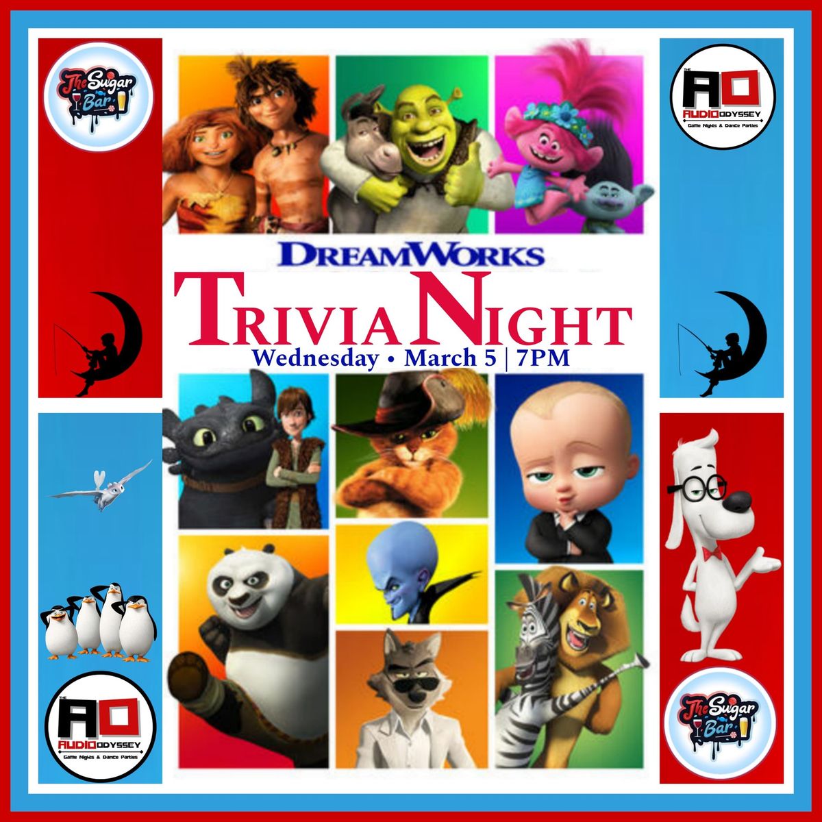 DreamWorks Films Trivia Night 