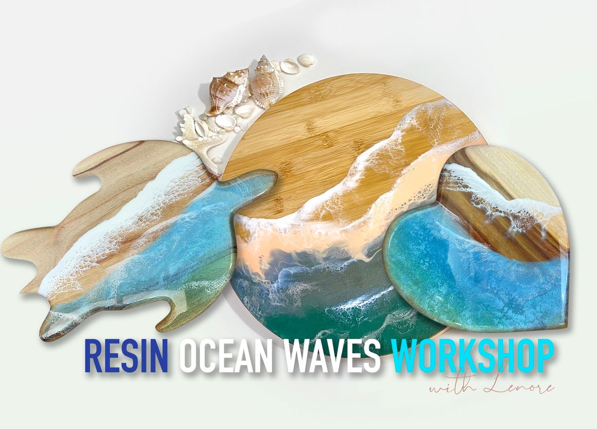 Auslan Resin Ocean Waves  