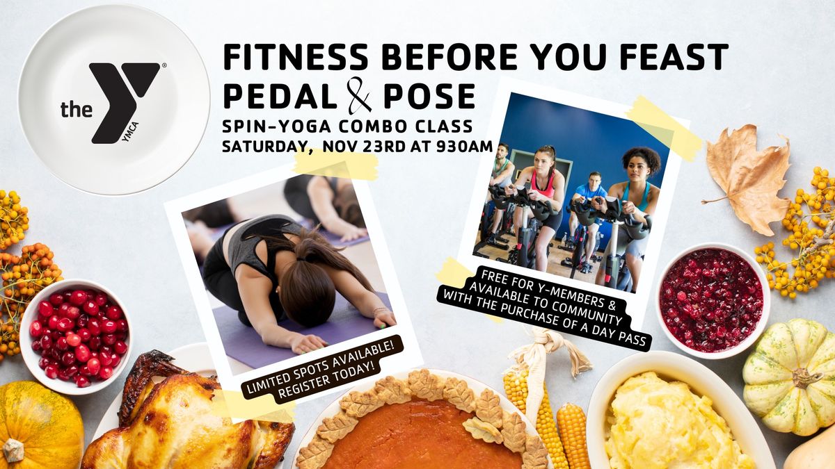 Fitness Before You Feast: Spin-Yoga Combo Class