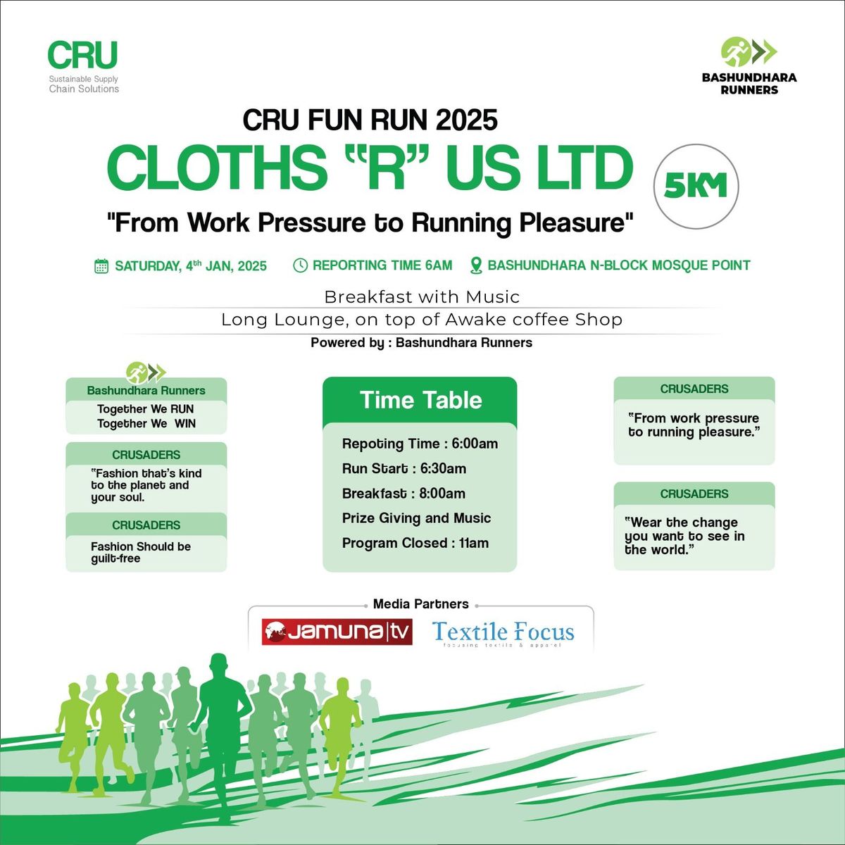 CRU FUN RUN 2025 - (5KM)