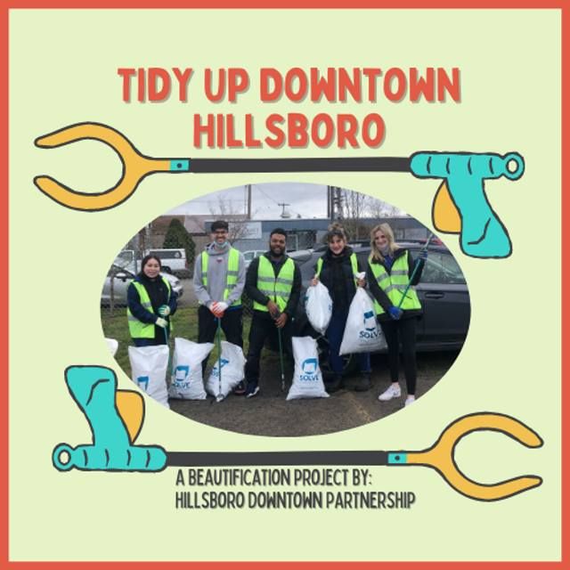 Tidy Up Downtown Hillsboro - Third Monday