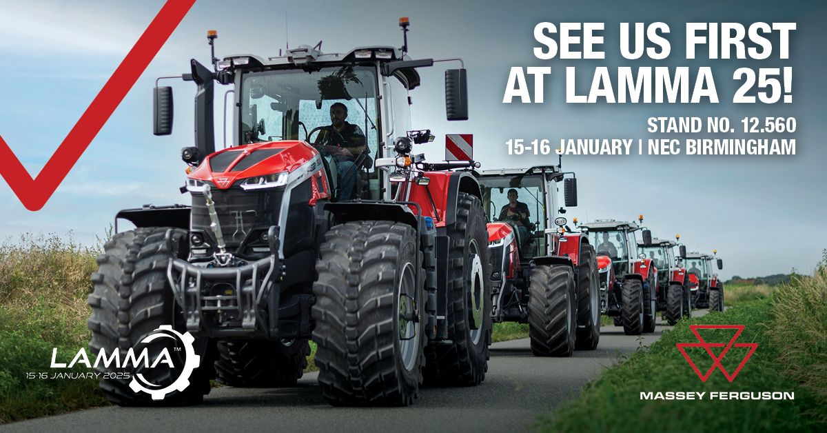 MASSEY FERGUSON AT LAMMA SHOW 2025