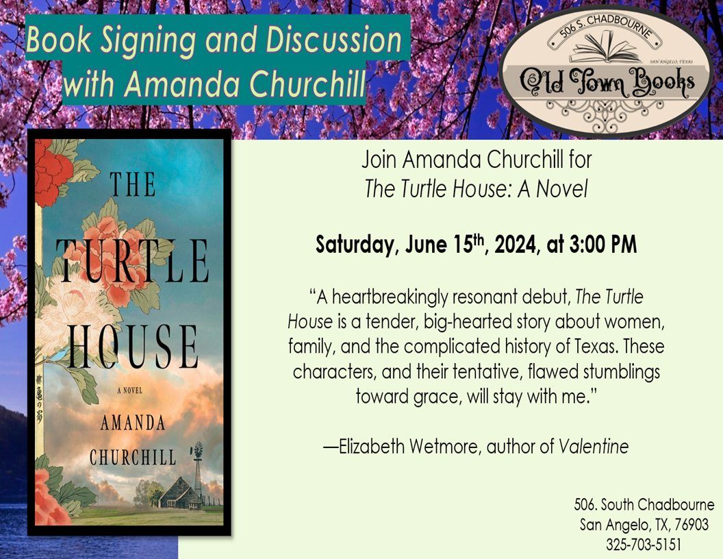 Book Signing and Discussion with Amanda Churchill