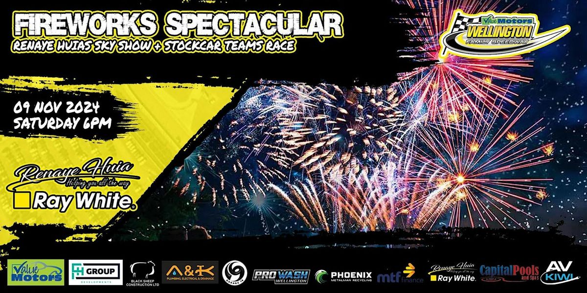 Renaye Huia Fireworks Spectacular & Stockcar Teams Tri-Series