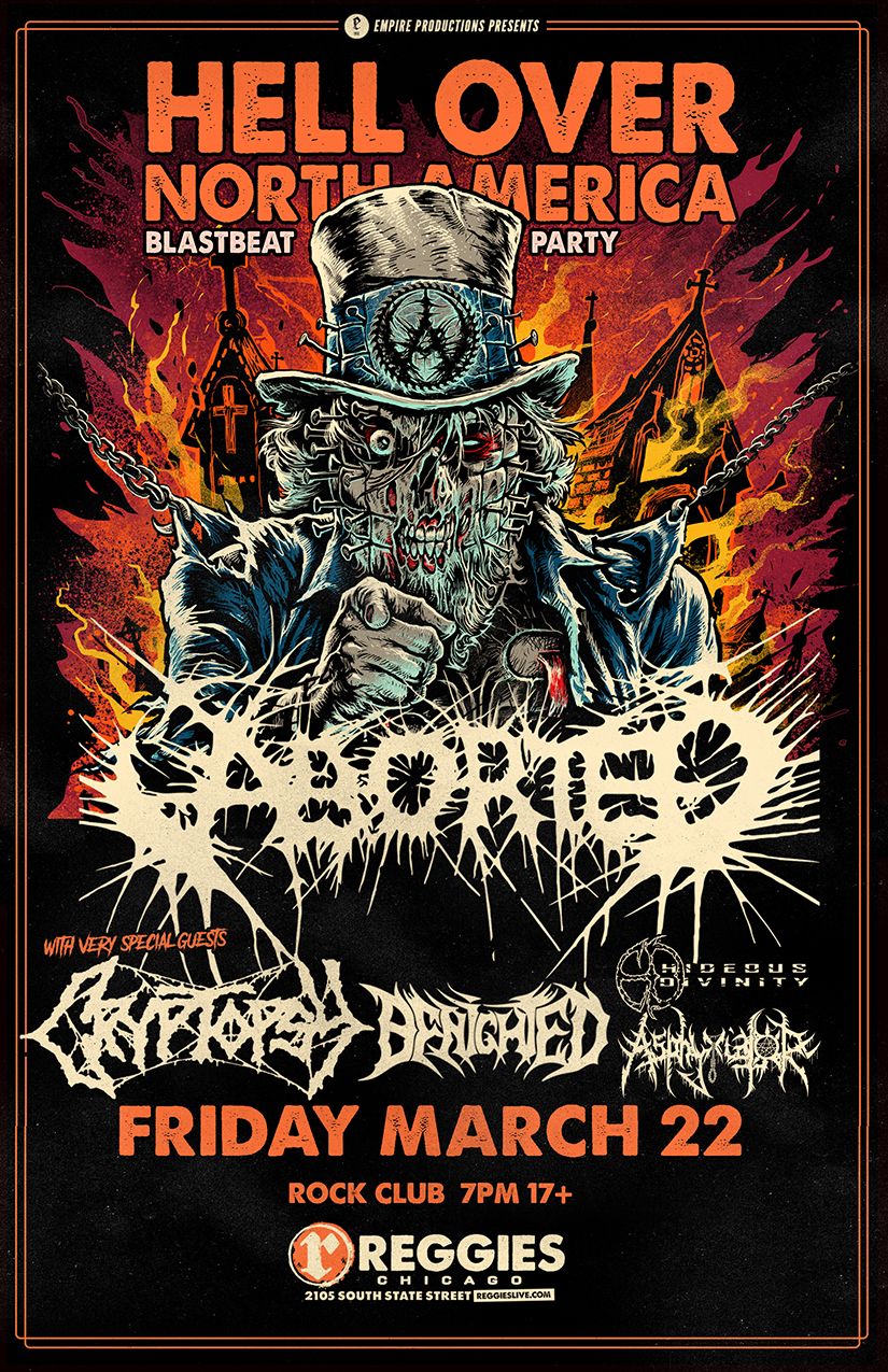 Aborted at Reggies Rock Club