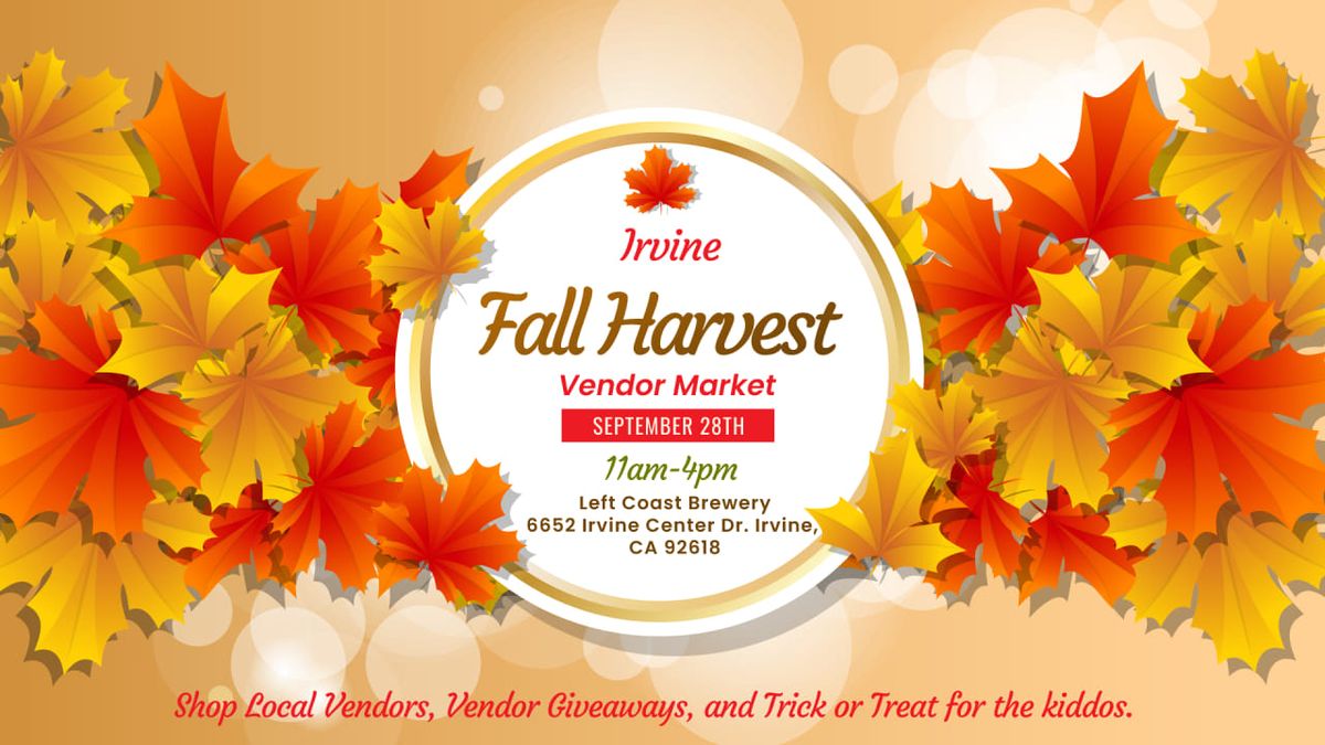 Irvine Fall Harvest Vendor Market