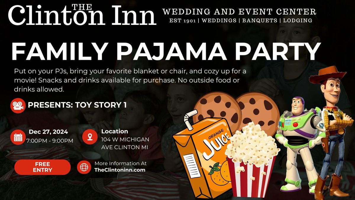 Free Family Pajama Party