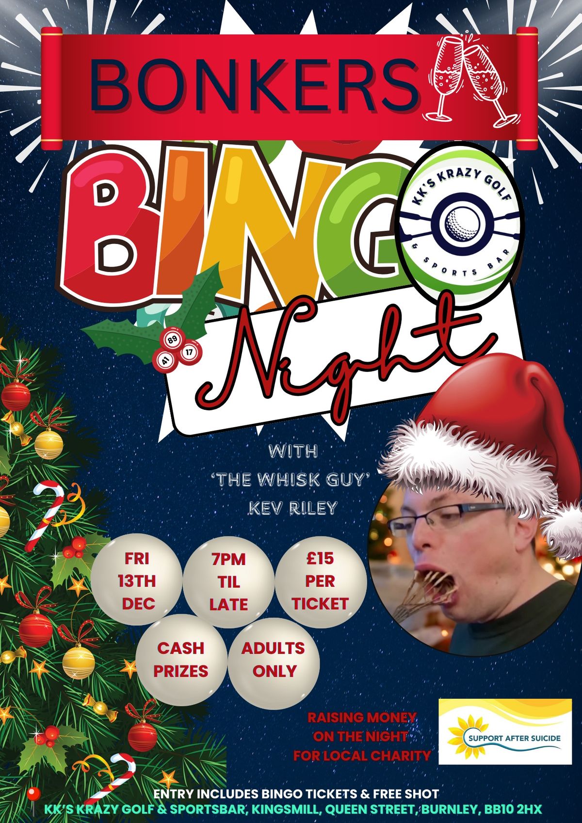 FESTIVE BONKERS BINGO