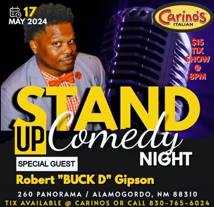 Carinos Comedy Night\ud83d\udd25\ud83d\udd25\ud83d\udd25 With Buck D & Friends