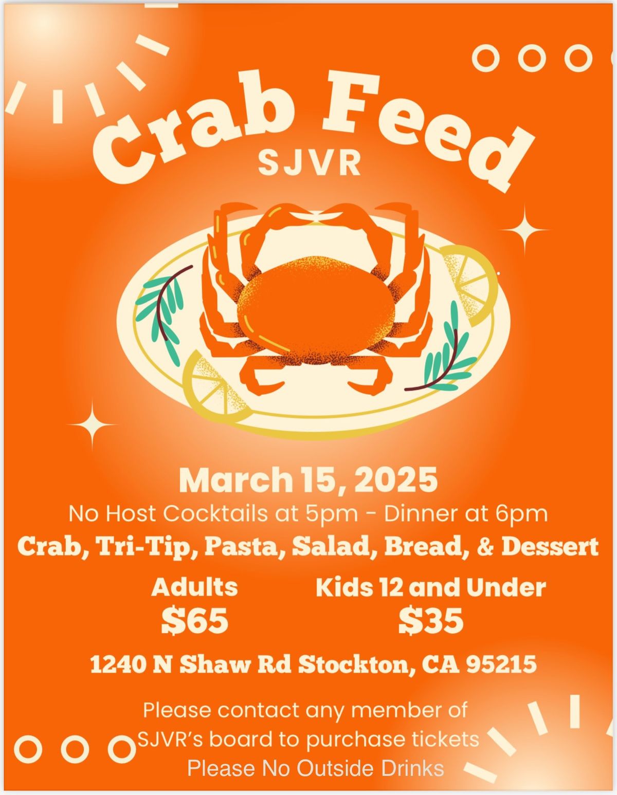 SJVR Crab Feed