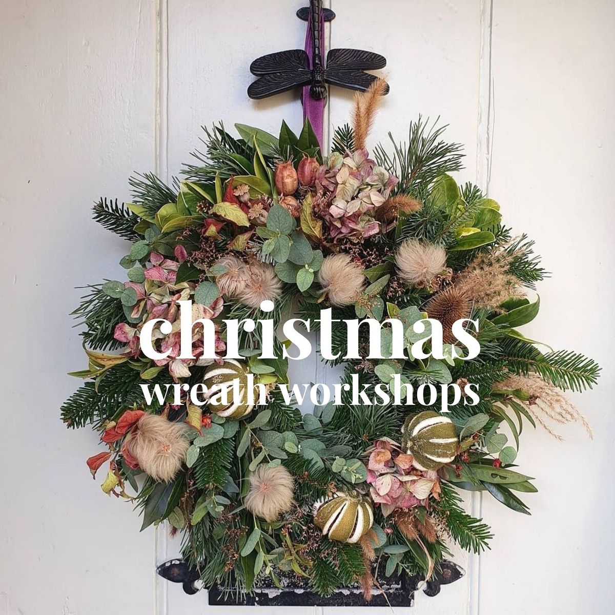 Christmas wreath workshop