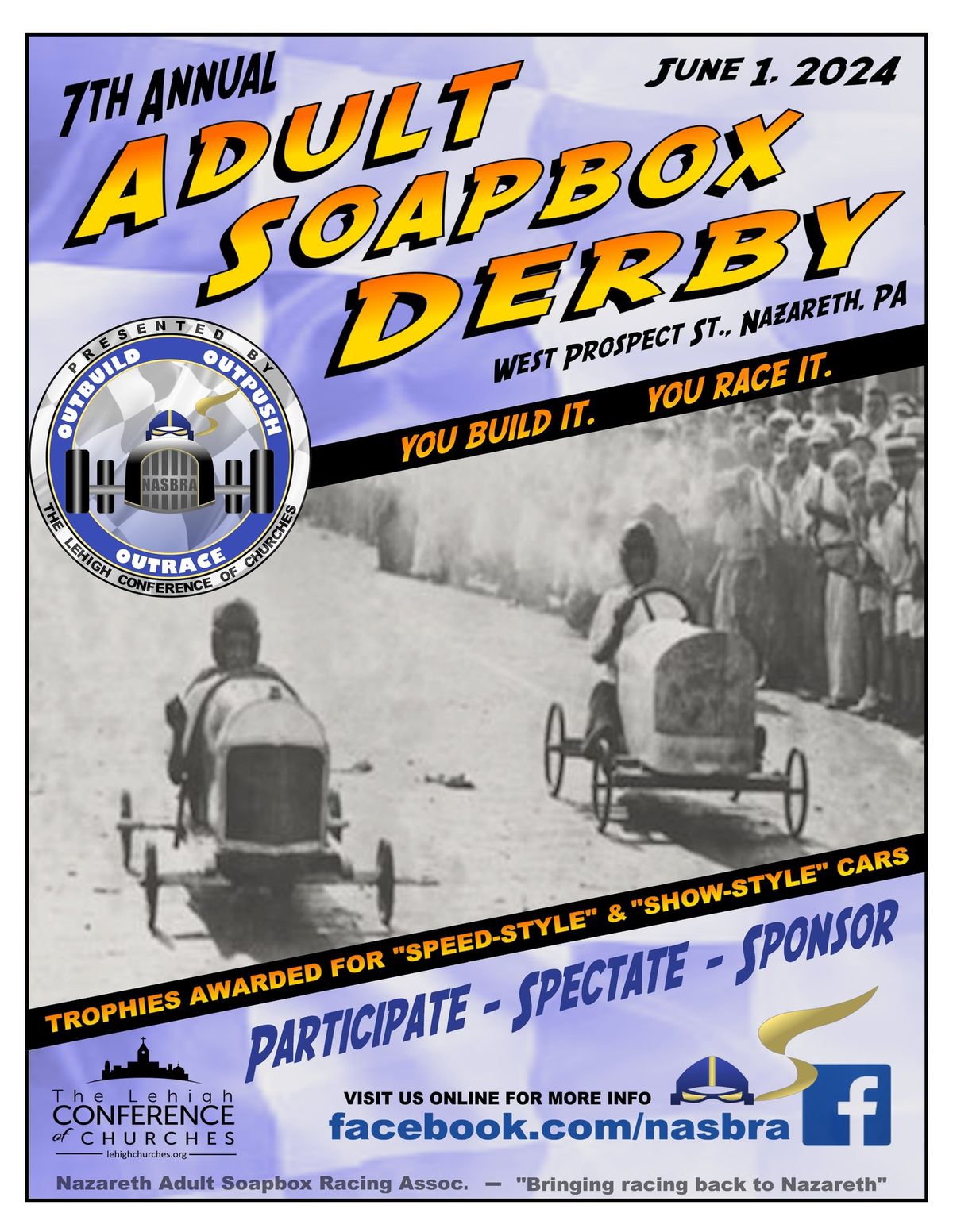 7th Annual Nazareth Adult Soapbox Derby