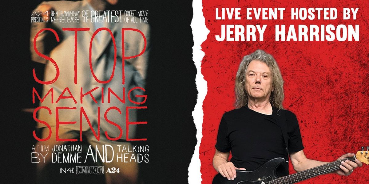 Stop Making Sense Screening with Jerry Harrison at Kauffman Center for the Performing Arts - Muriel Kauffman Theatre